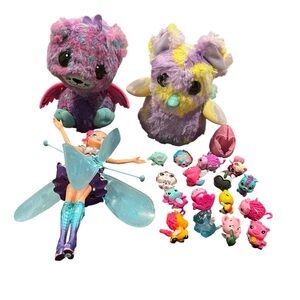 Hatchimals pixie doll surprise interactive toys mini figures lot